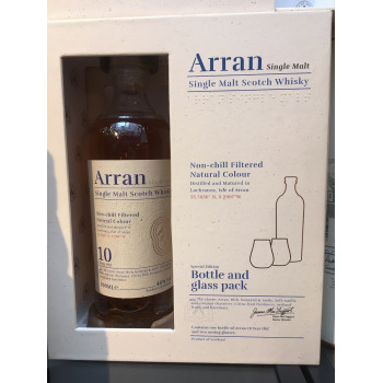 ARRAN 10 ans 46% vol - Coffret 2 verres
