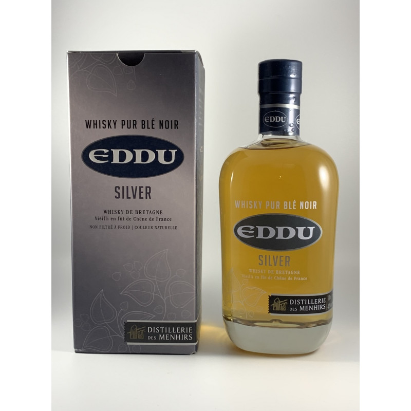 Eddu Silver Whisky Breton à base de Blé Noir
